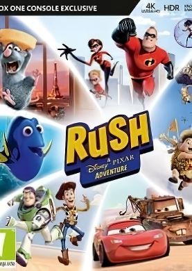 Обложка Rush A Disney Pixar Adventure